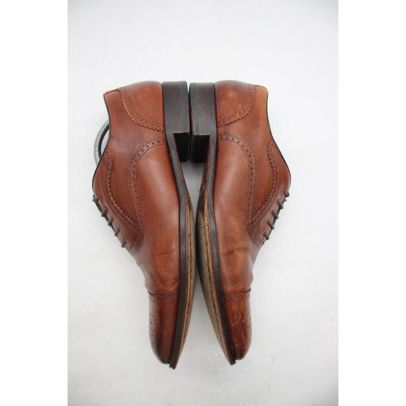To Boot New York Adam Derrick Men's Size 10 Brown WingTip Dress Shoes - Picture 8 of 13